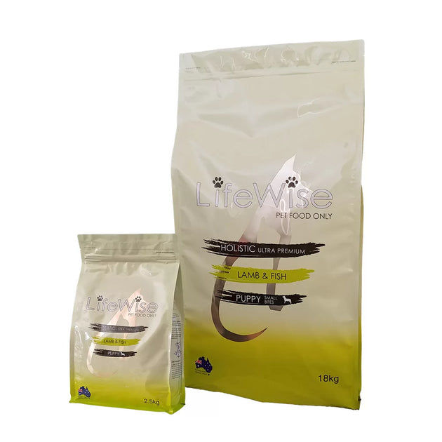 LifeWise Pet Food - Puppy / Adolescent Stage 2 - Lamb and Fish with ri ...
