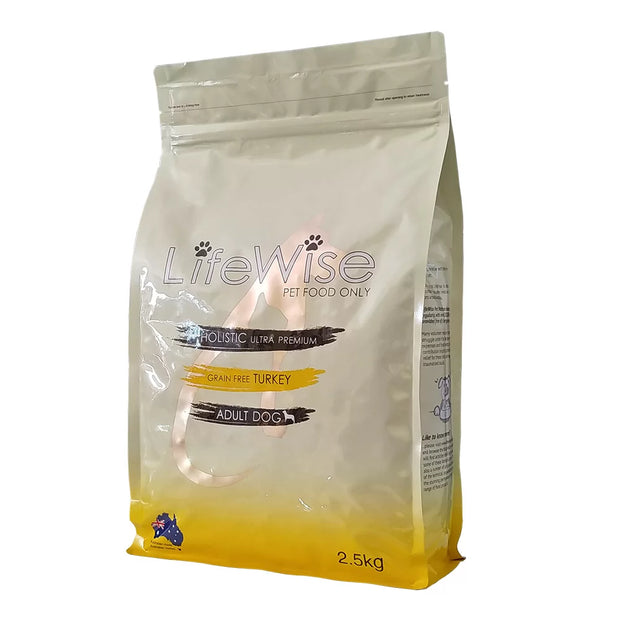 LifeWise Pet Food - Adult Dog - Turkey and vegetables (gf) 2.5 KG