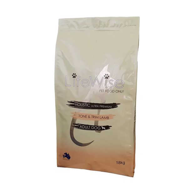 LifeWise Pet Food - Adult Dog - Tone & Trim Lamb with oats and vegetables  18KG