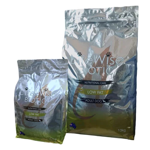 LifeWise Pet Food - Adult Dog - BIOTIC Low Fat with turkey, oats & vegetables 2.5 kG & 13 KG