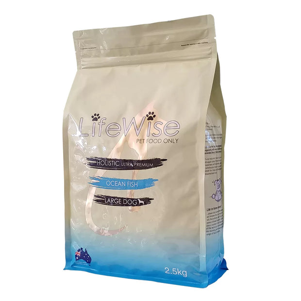 LifeWise Pet Food - Adult Dog - Ocean Fish  Large Bites 2.5kg