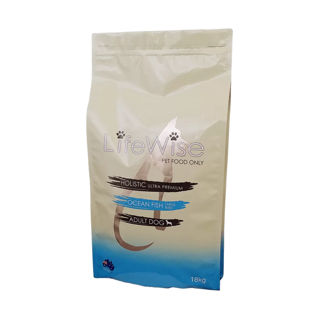 LifeWise Pet Food - Adult Dog - Ocean Fish - Large Bites 18kg