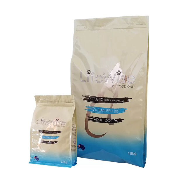 LifeWise Pet Food - Adult Dog - Ocean Fish with rice and veg (small bite)