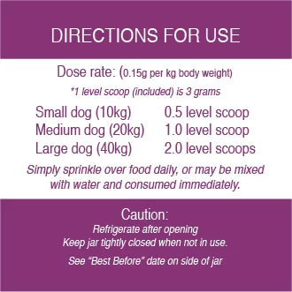 LifeWise Pet Nutrition - Purple Boost - Immuno-Stimulant with Probiotics and Antioxidants