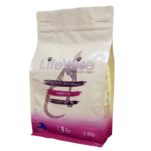 LifeWise Pet Food - Puppy / Adolescent Stage 3 - Turkey and veg (gf) large bites -2.5kg