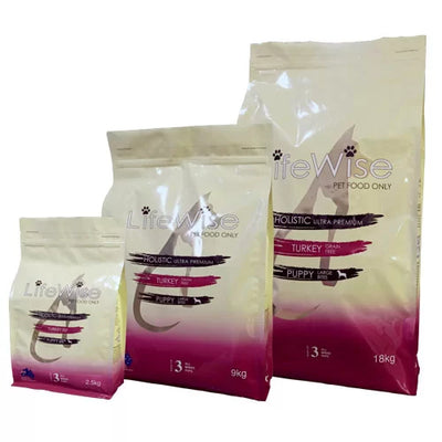 LifeWise Pet Food - Puppy / Adolescent Stage 3 - Turkey and veg (gf) large bites