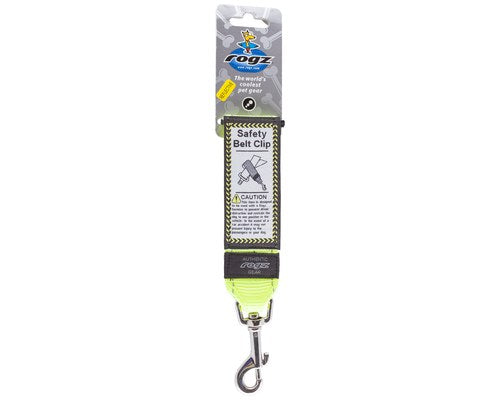 Rogz Landing Strip Safety Belt Clip Black